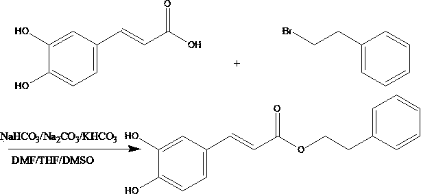Preparation method for caffeic acid phenethyl ester