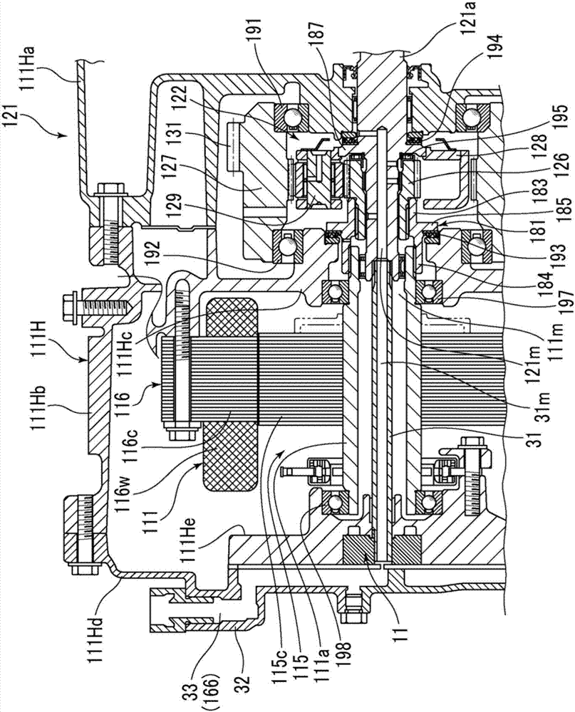 Rotary electric machine system