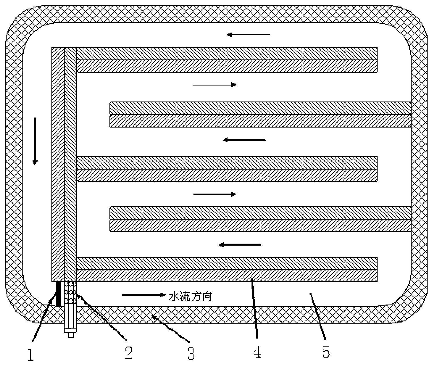 High-density crab culture pond