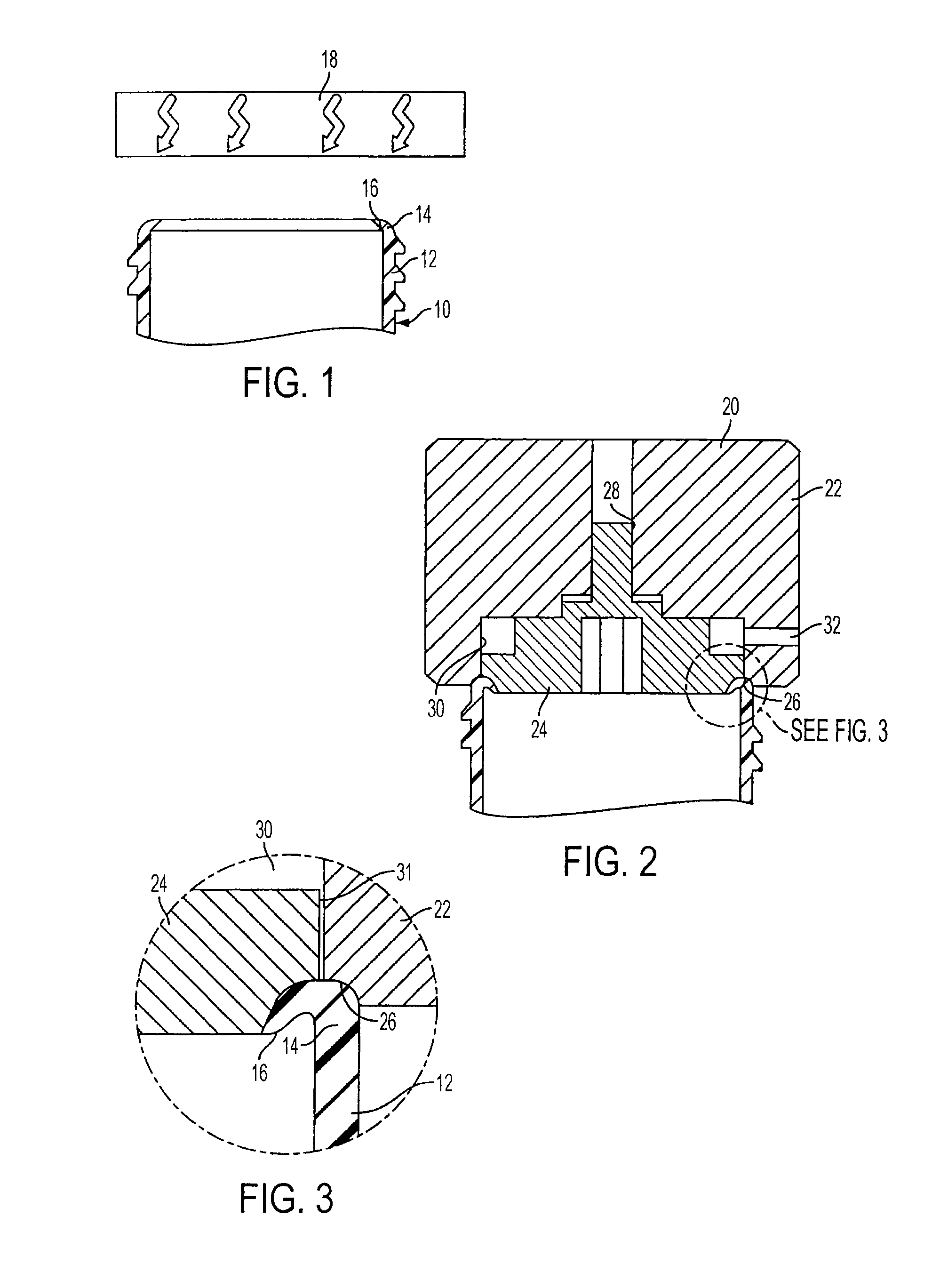 Method and apparatus for reforming a portion of a plastic container to include a three-dimensional feature or transferable element