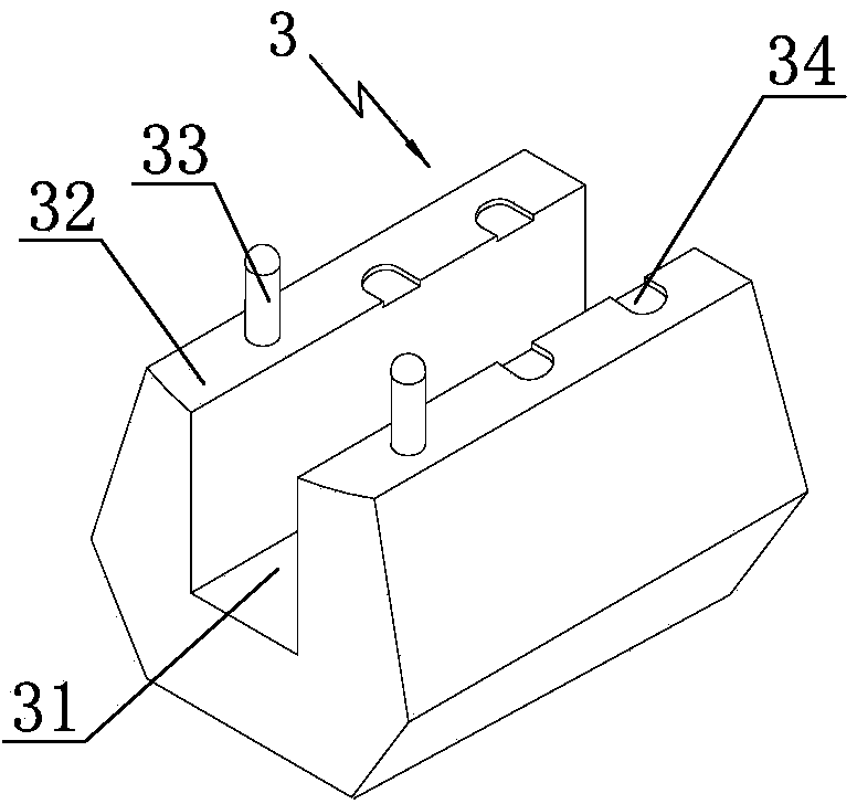 Arc-shaped plate drilling positioning device