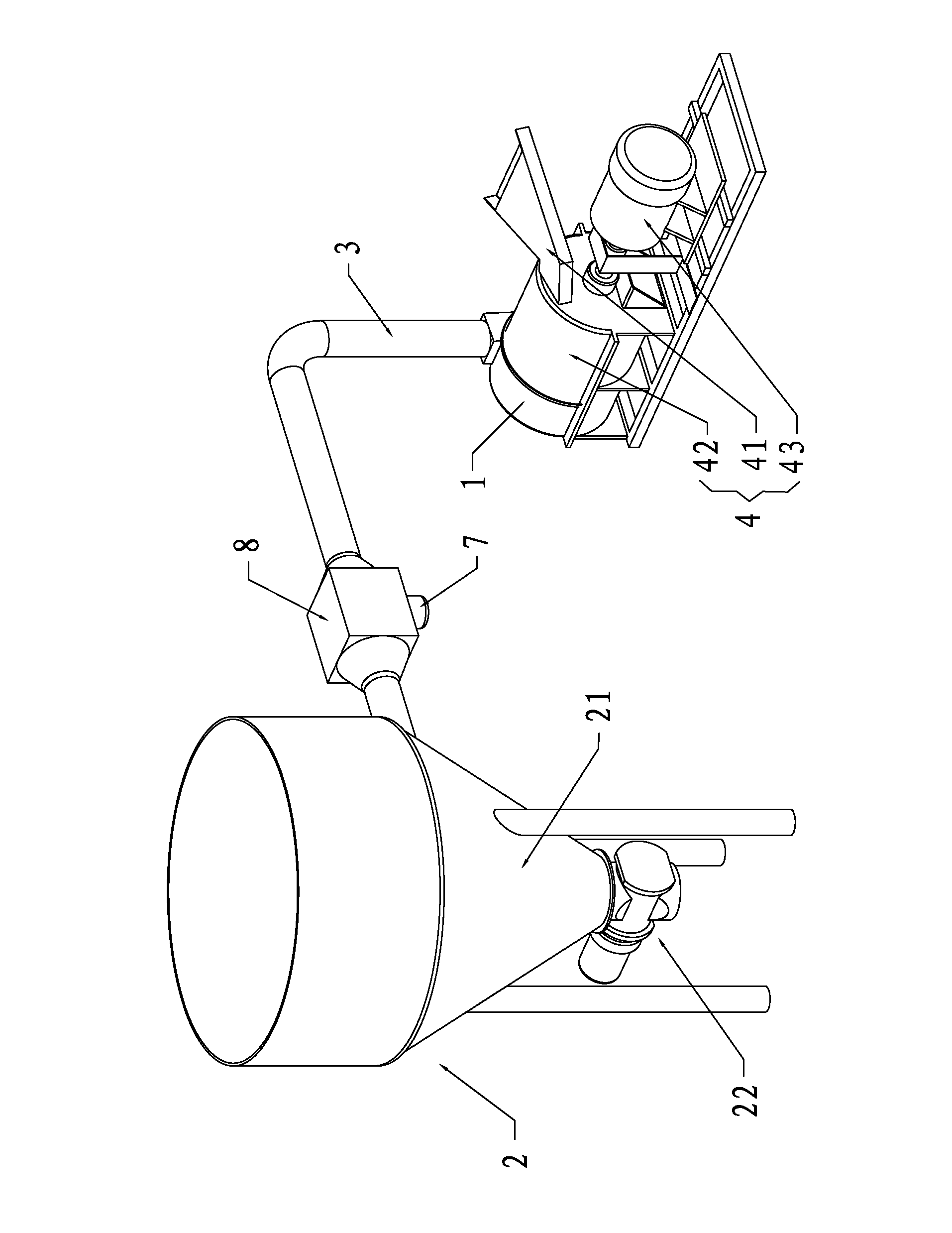 Micron-level powder material sieving equipment and sieving method