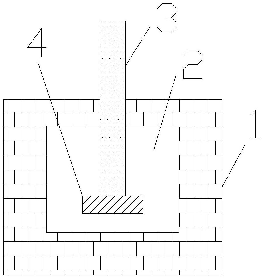 Flow velocity detection device based on optical fiber deformation