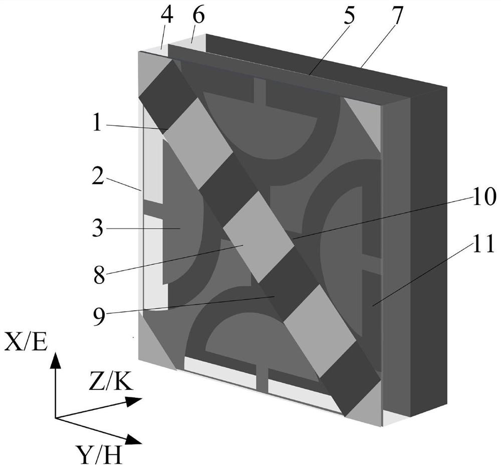 A switchable broadband multifunctional metamaterial absorber/polarization converter