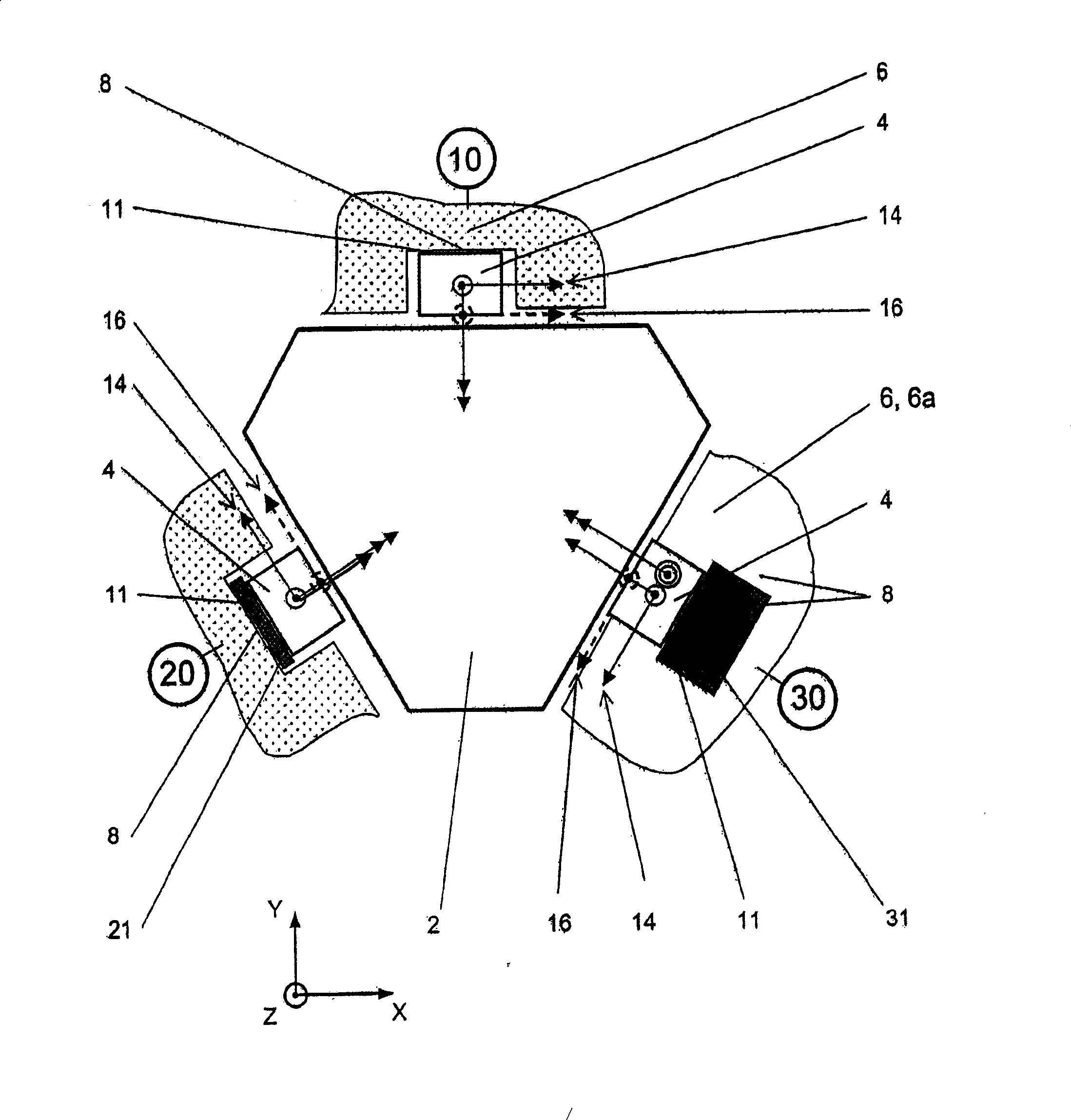 An assembly, a lithographic apparatus, and a device manufacturing method
