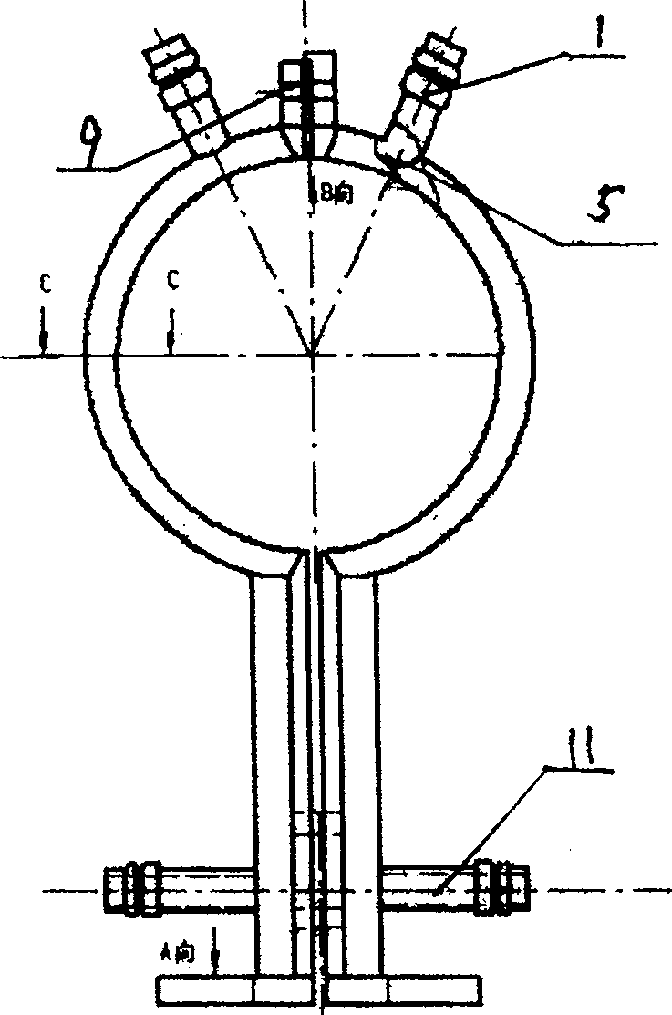 Surface hardening treatment method for large-power low-speed diesel engine piston bar