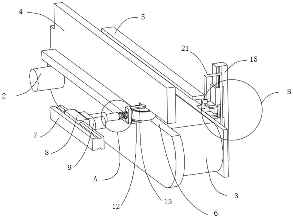 A composite printing structure for a book and periodical production line