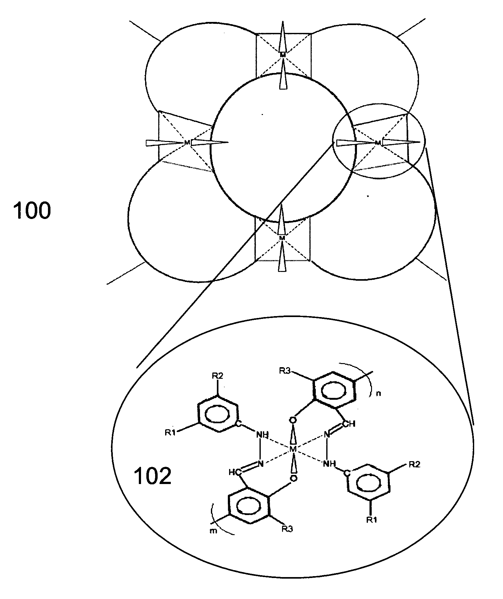 Supported metal electrocatalyst materials and the method for forming the same