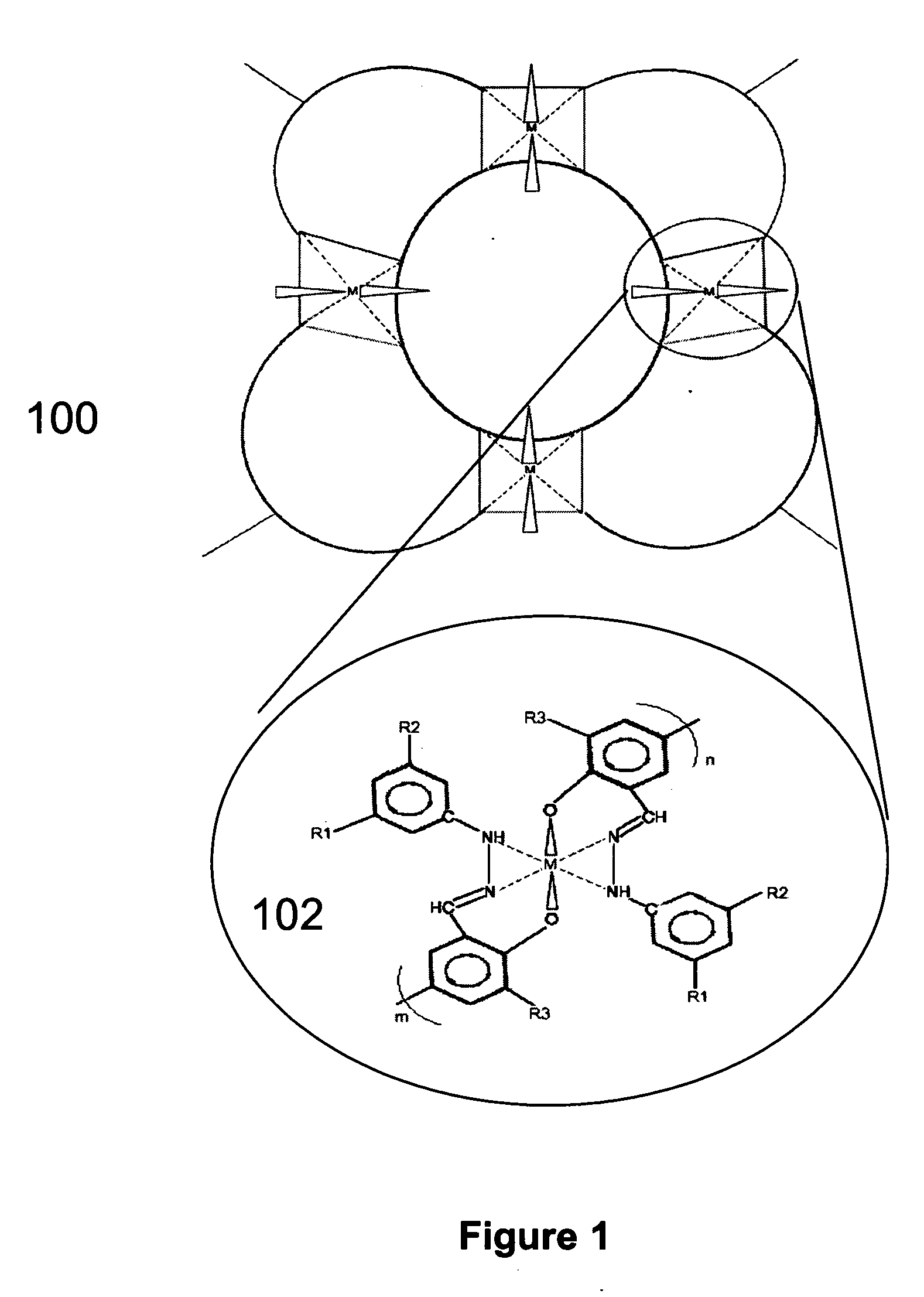 Supported metal electrocatalyst materials and the method for forming the same