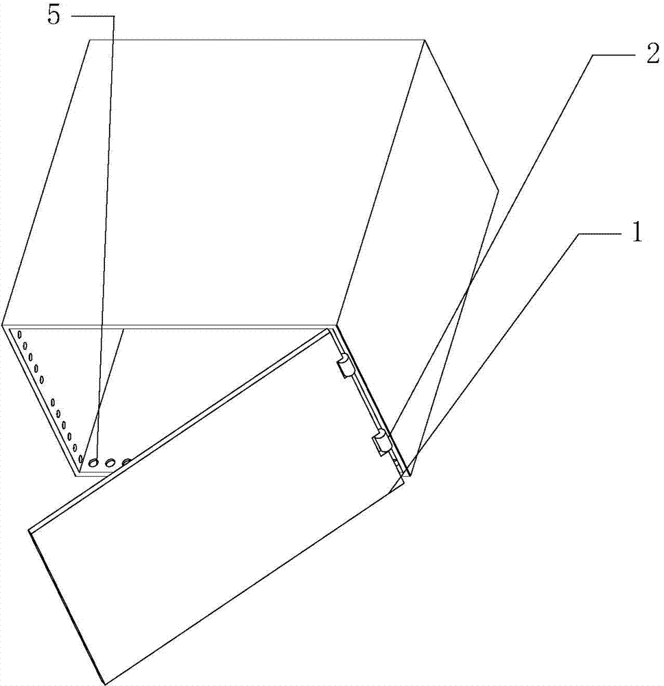 Air curtain structure of freezer