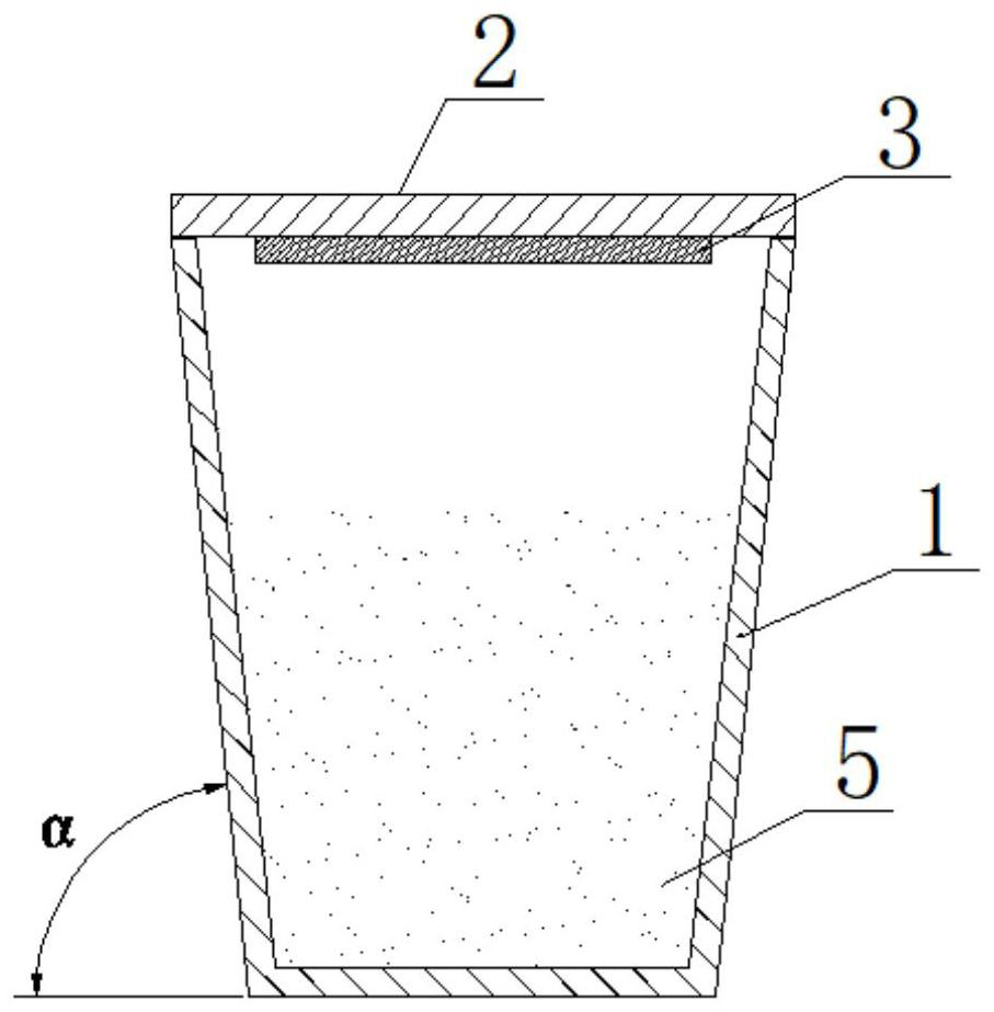 Silicon carbide crystal growth device and growth method thereof and ...