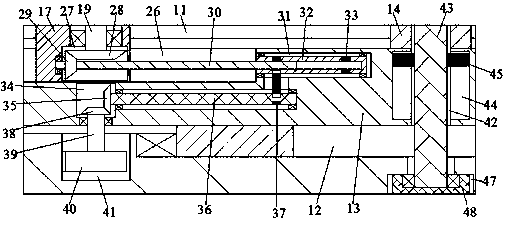 Cleaning device of water cup