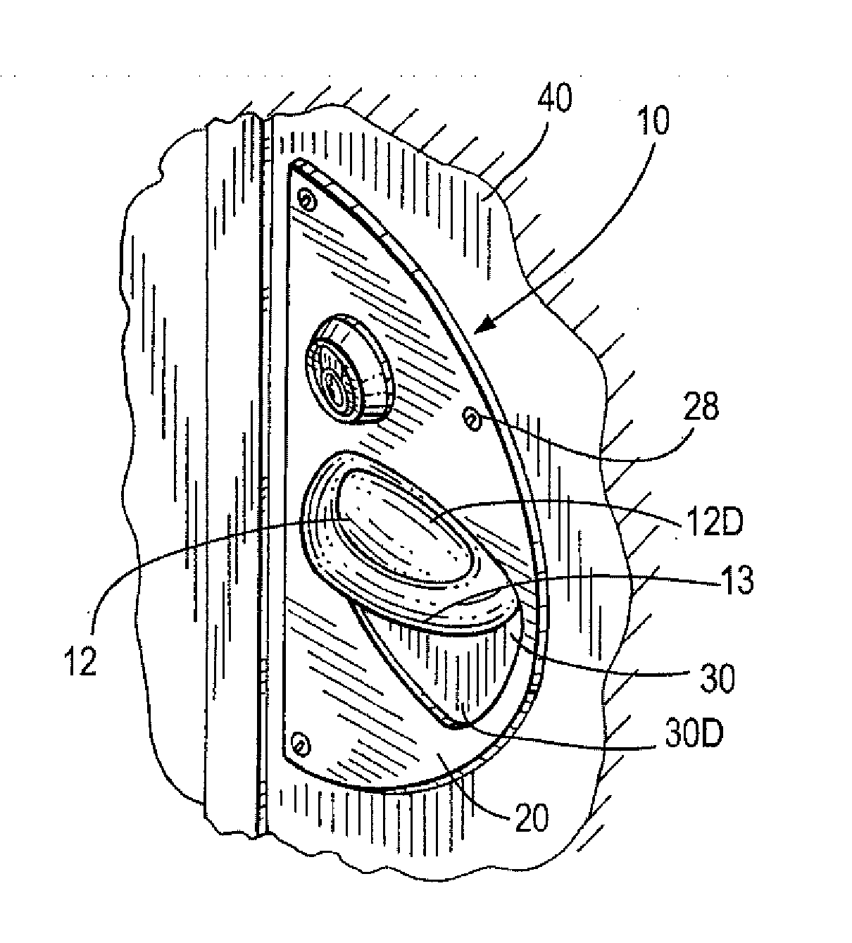 Door lever assembly