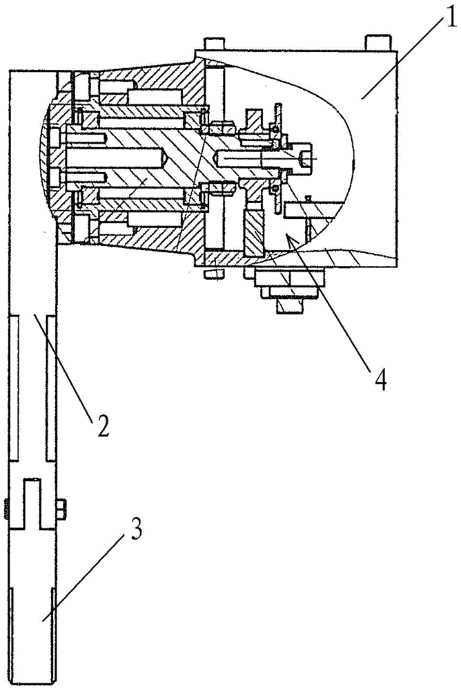 A monitoring and control mechanism for a robot arm hook