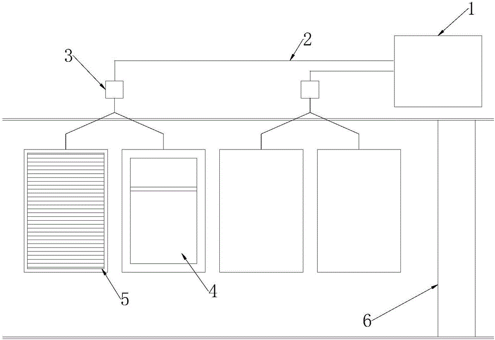 Briquette static cage-drawer-type undamaged drying device and using method