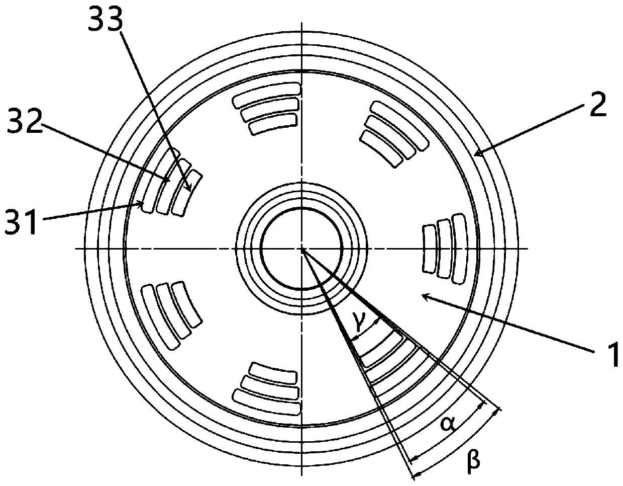 Vibration assembly for sound production device and sound production device