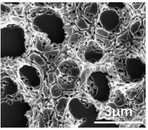 Super-lubricating surface of inorganic oxide and phase separation preparation method of super-lubricating surface