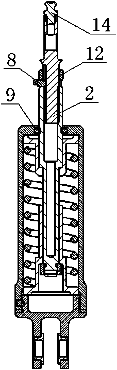 Undercarriage buffering device