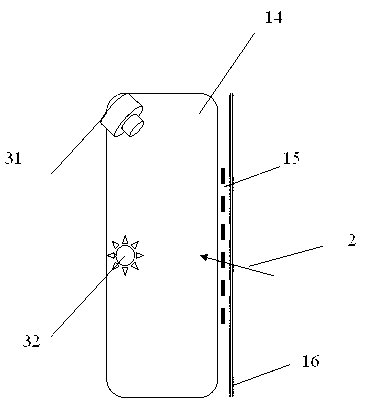 Training device for puncture operation