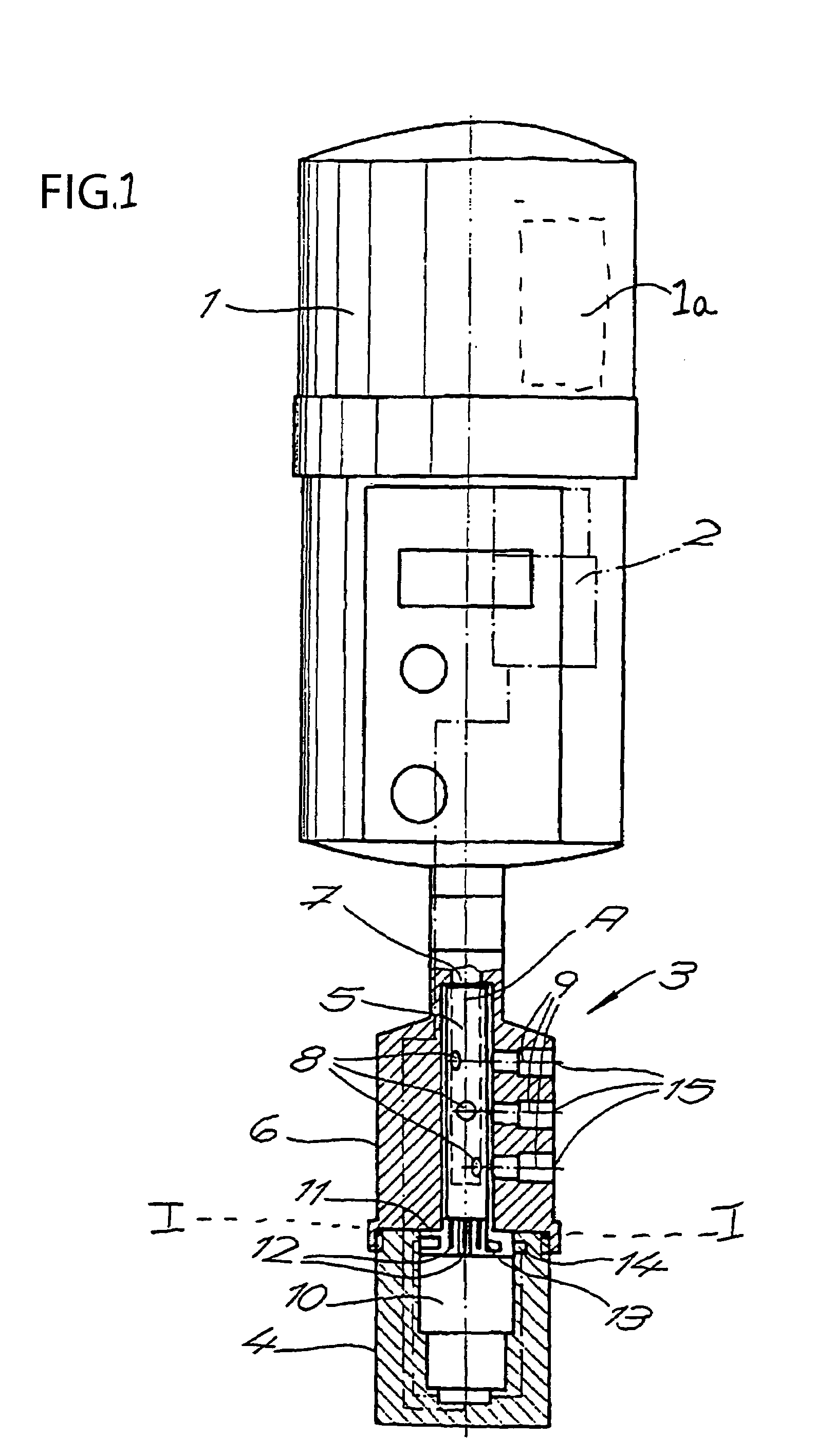 Device for supplying lubricant to several lubrication points on machine parts