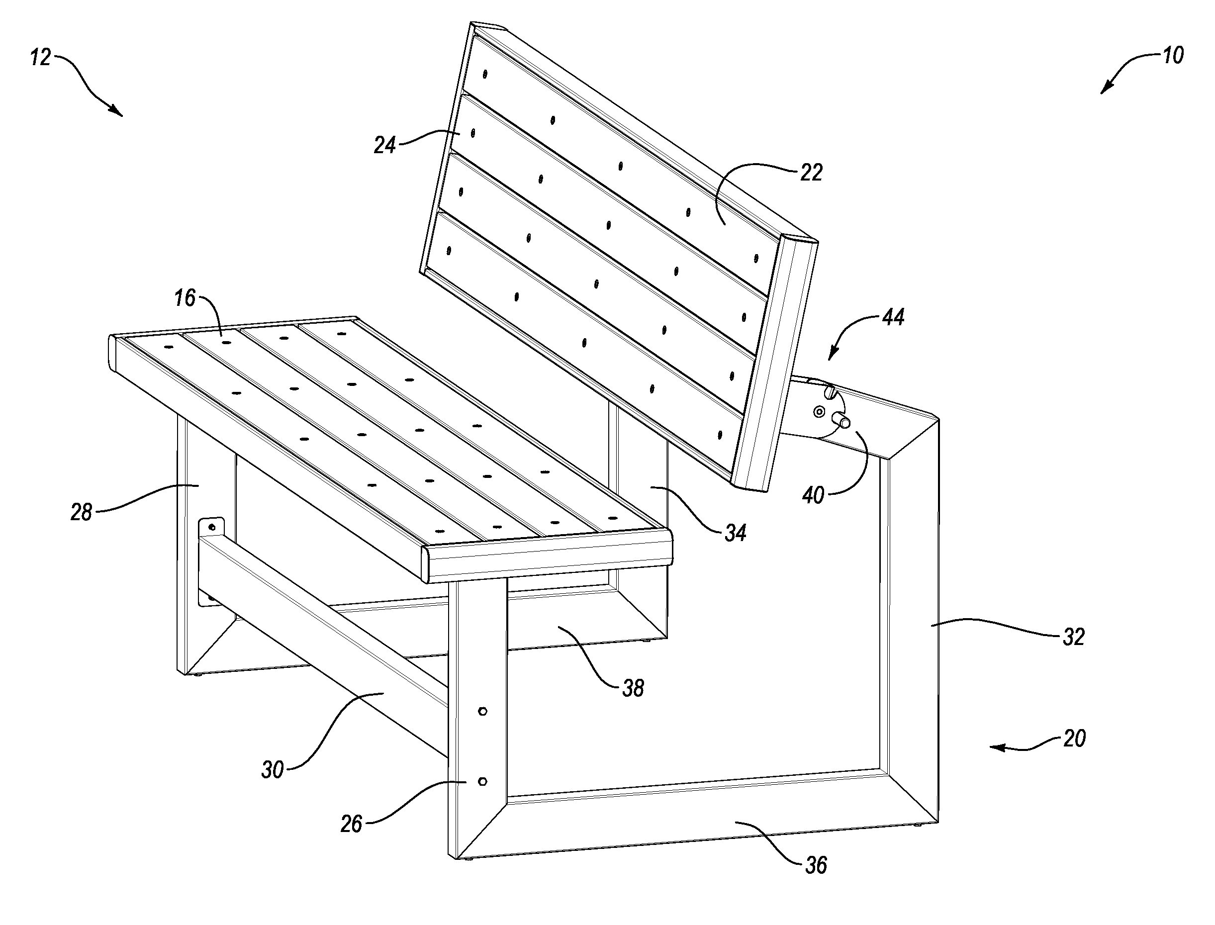 Combination bench and table