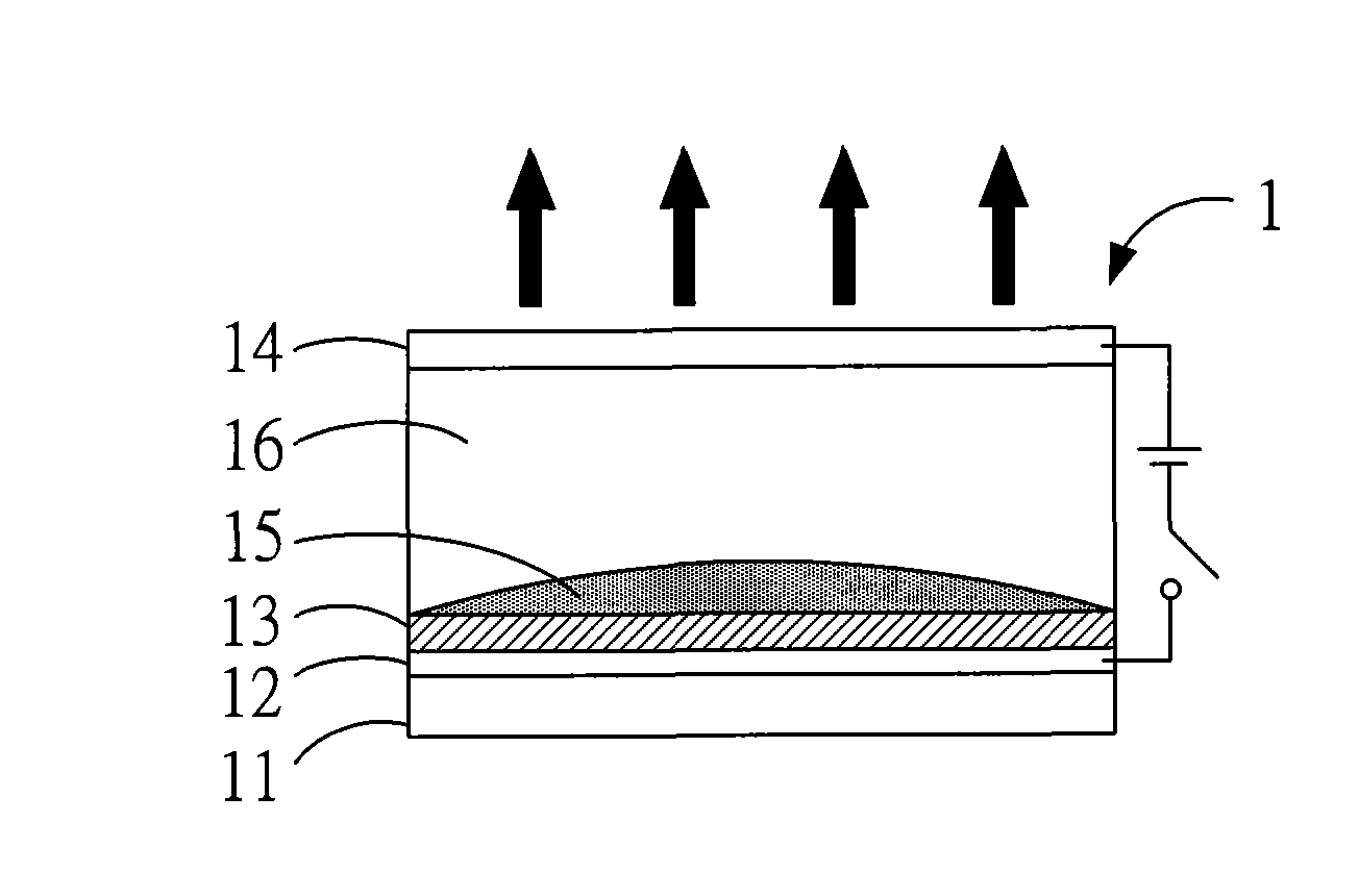 Pixel structure for displaying device and displaying device