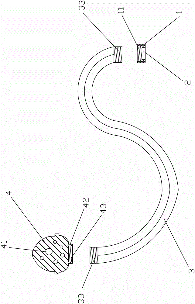 A kind of LED guide light and its manufacturing method