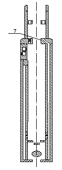 Continuous lifting pump for pumping unit and lifting method thereof