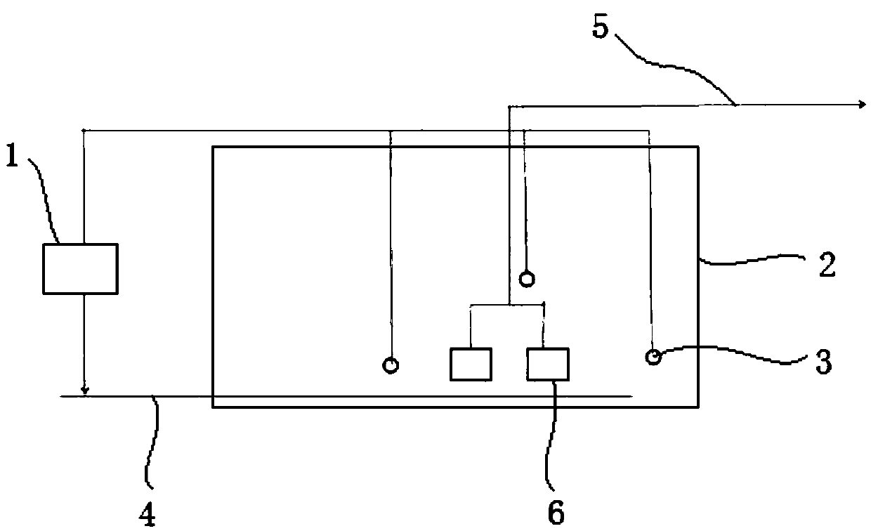 Large-flow water fuel filling device and control method