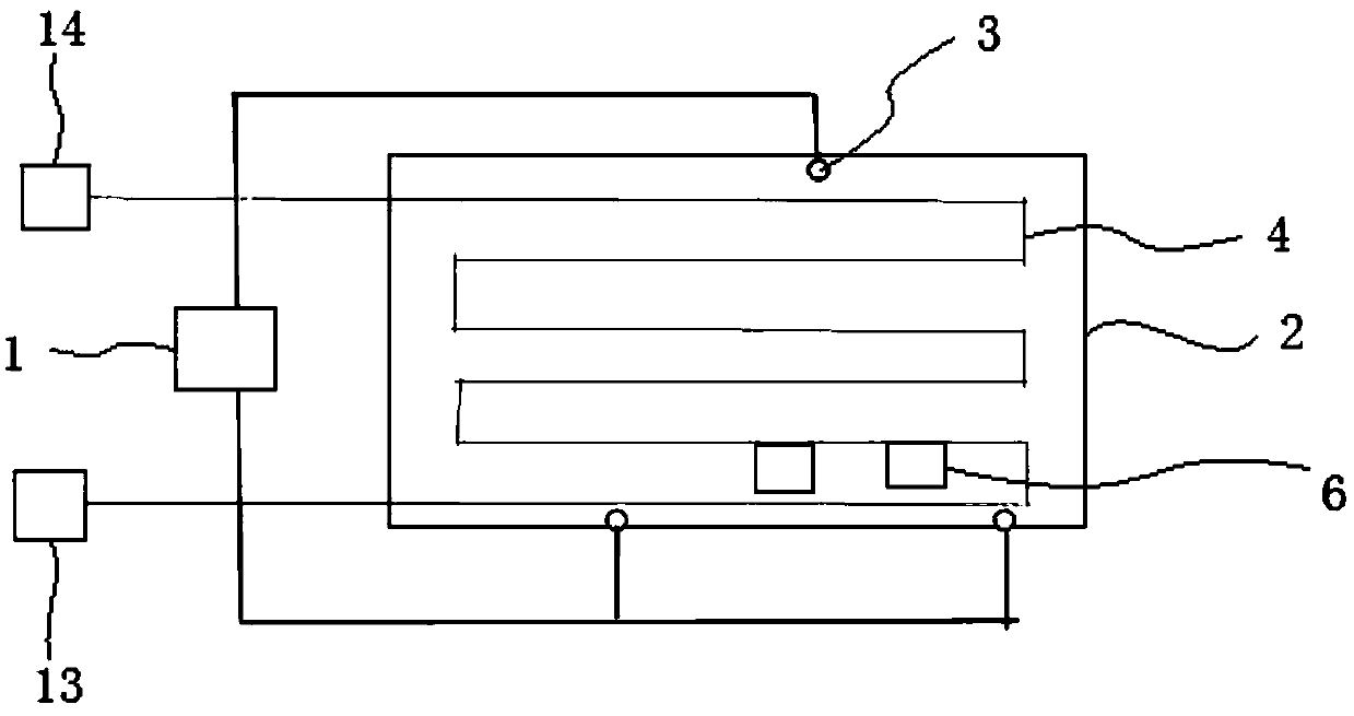 Large-flow water fuel filling device and control method