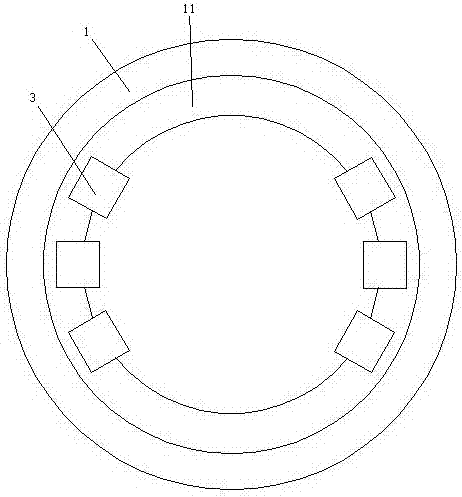 Yaw brake mechanism of wind driven generator