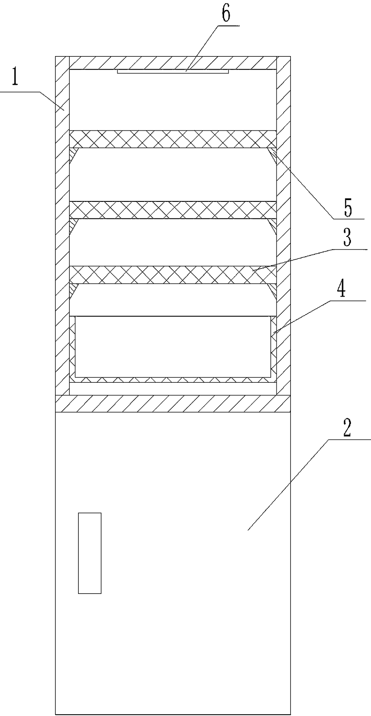 Refrigerator with antibacterial and deodorizing refrigeration chamber