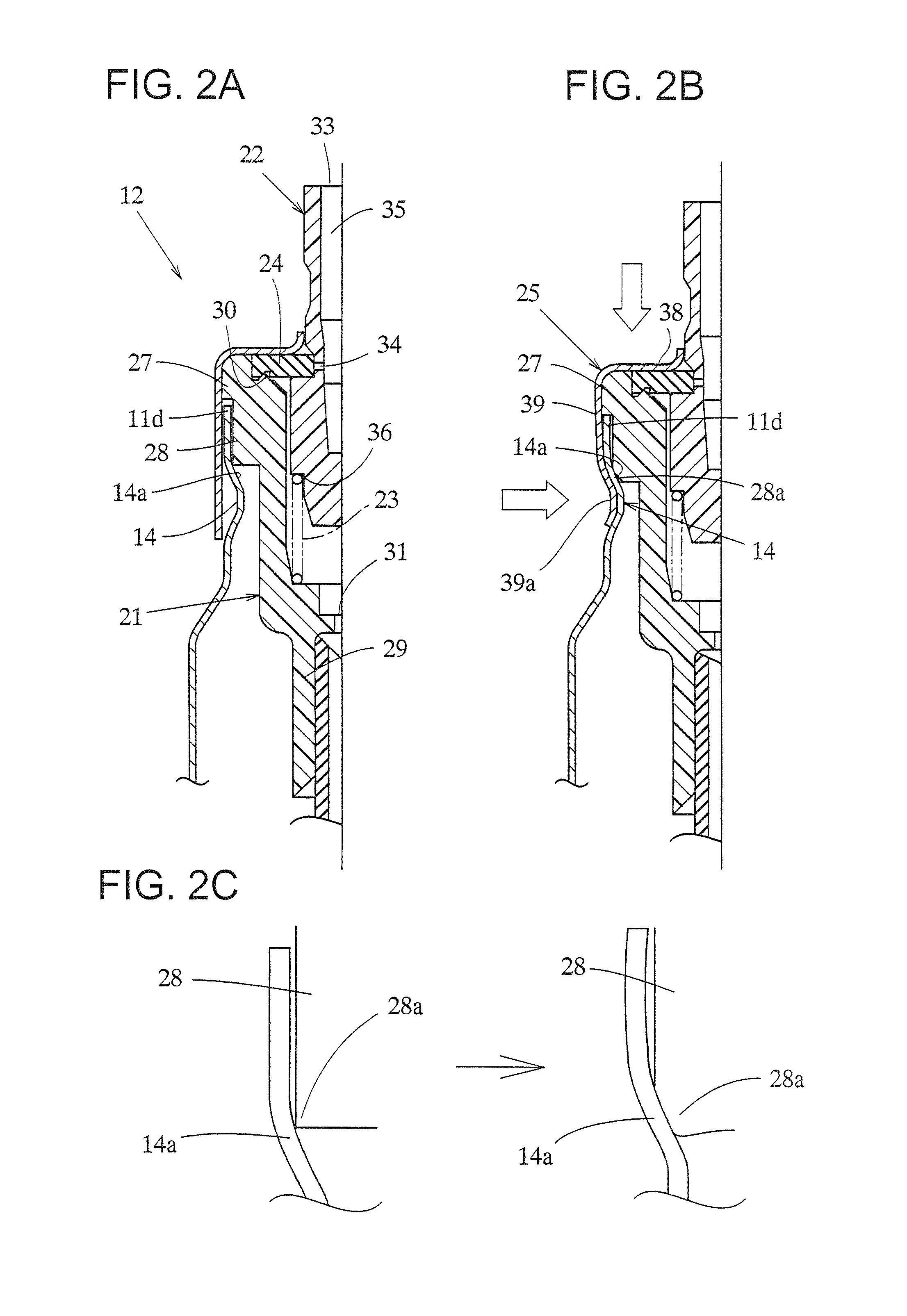 Sealing structure for aerosol container, aerosol container and aerosol container manufacturing method