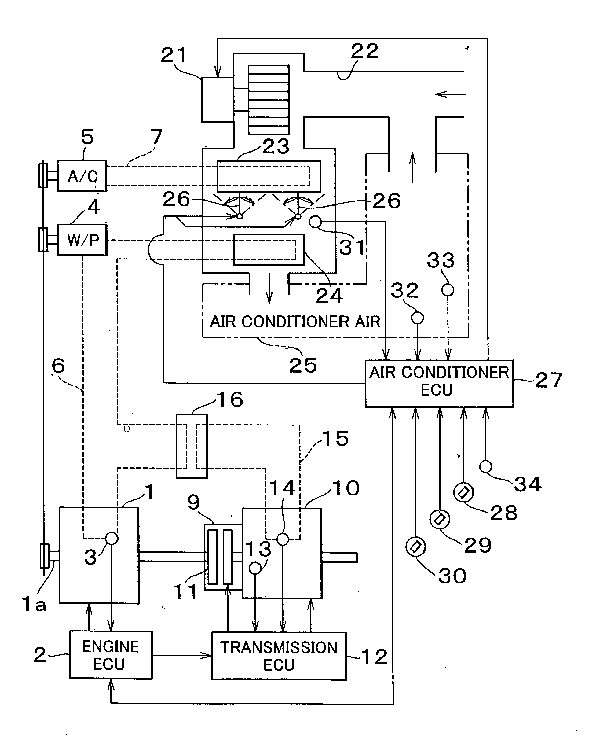 Vehicular lockup clutch-equipped transmission control apparatus and control method thereof