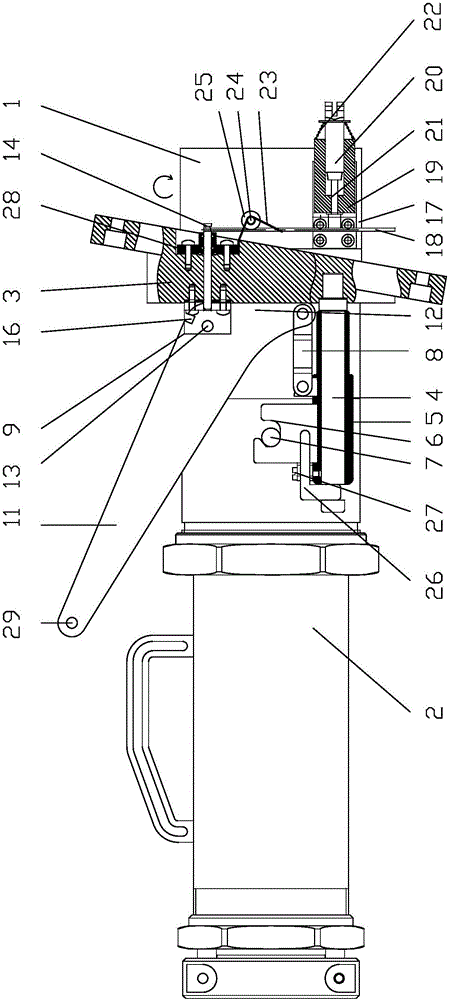 Medium-voltage shore power connector