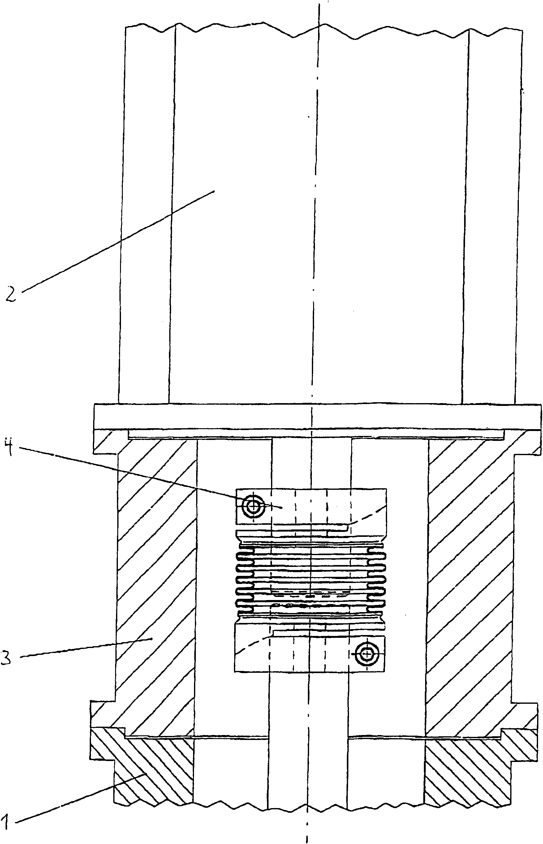 Drive-driven-unit with coupling/brake combination