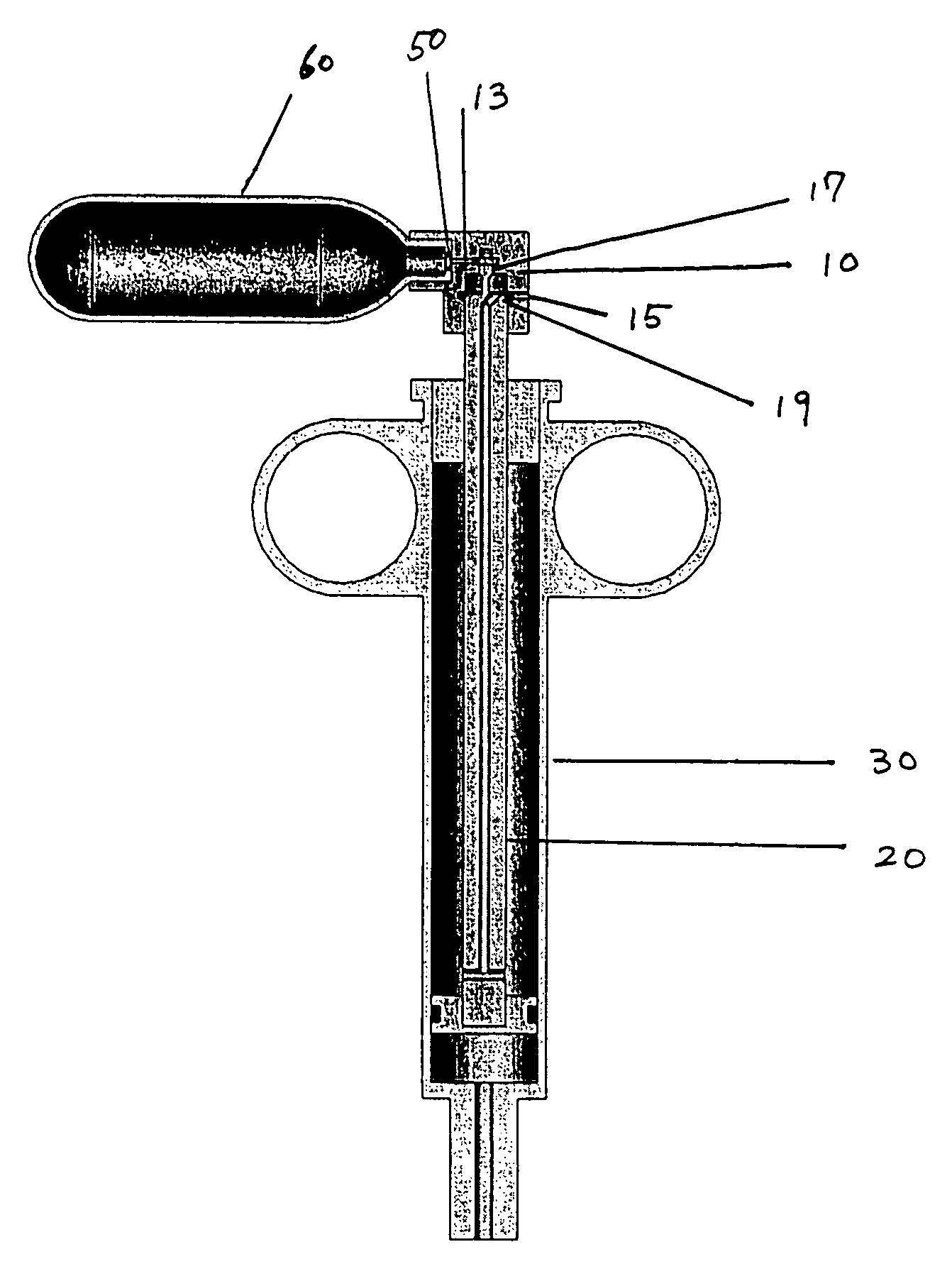 Self-contained power-assisted syringe