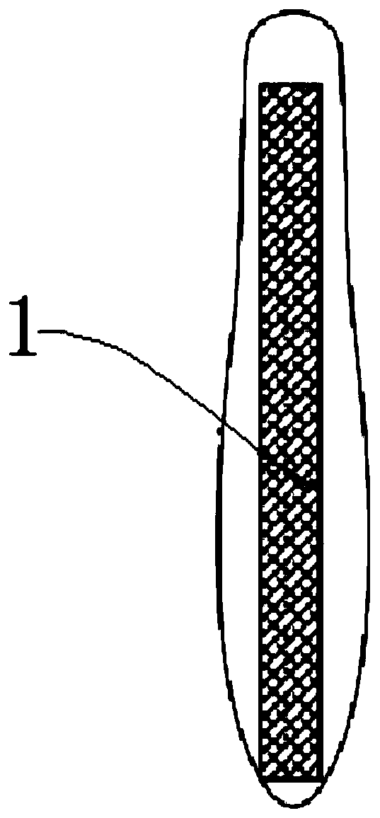 Composite nose bridge prosthesis manufacturing method