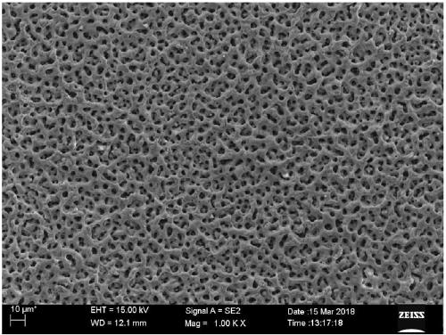 Electrolyte for preparing bioactive element contained porous membrane on titanium metal surface through micro-arc oxidation