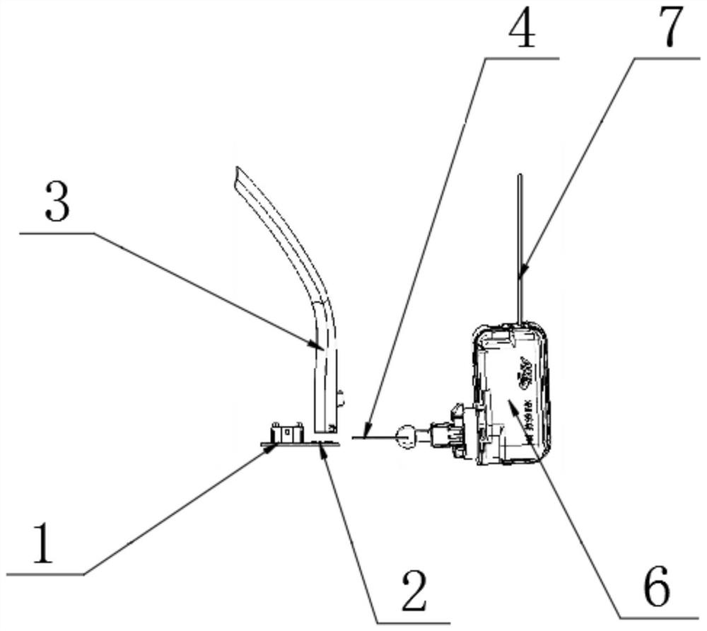 Vehicle lamp light color conversion device and method