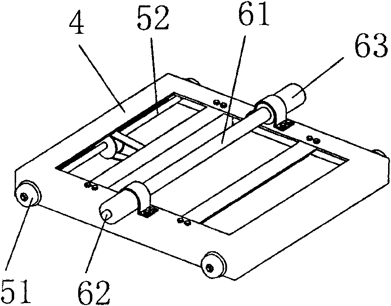 Traverse pushing-pulling car for multi-storied garage