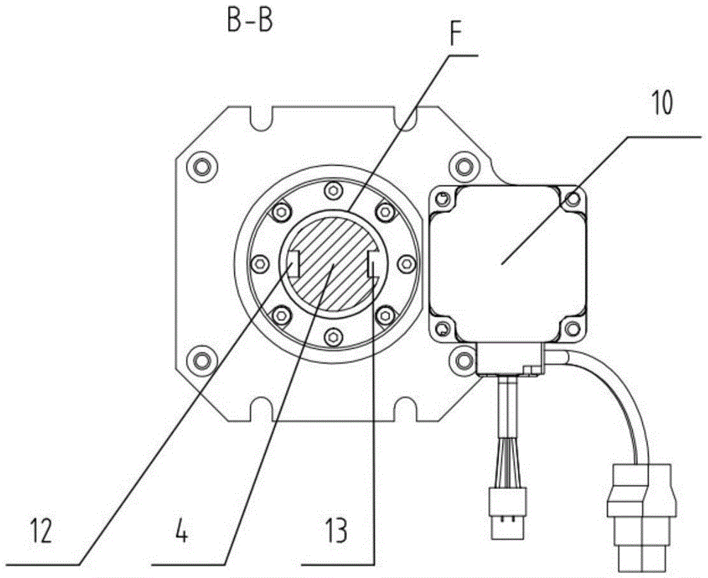 Differential screw hardness measuring device