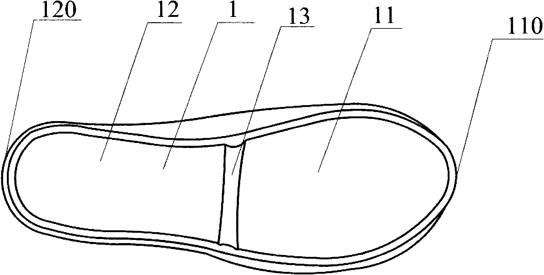 Fold-up shoe