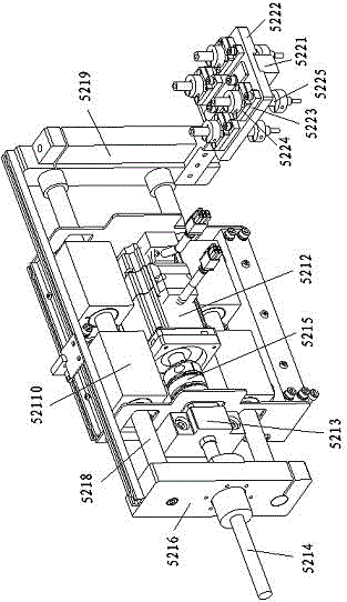 Feeding mechanism of microswitch assembly equipment