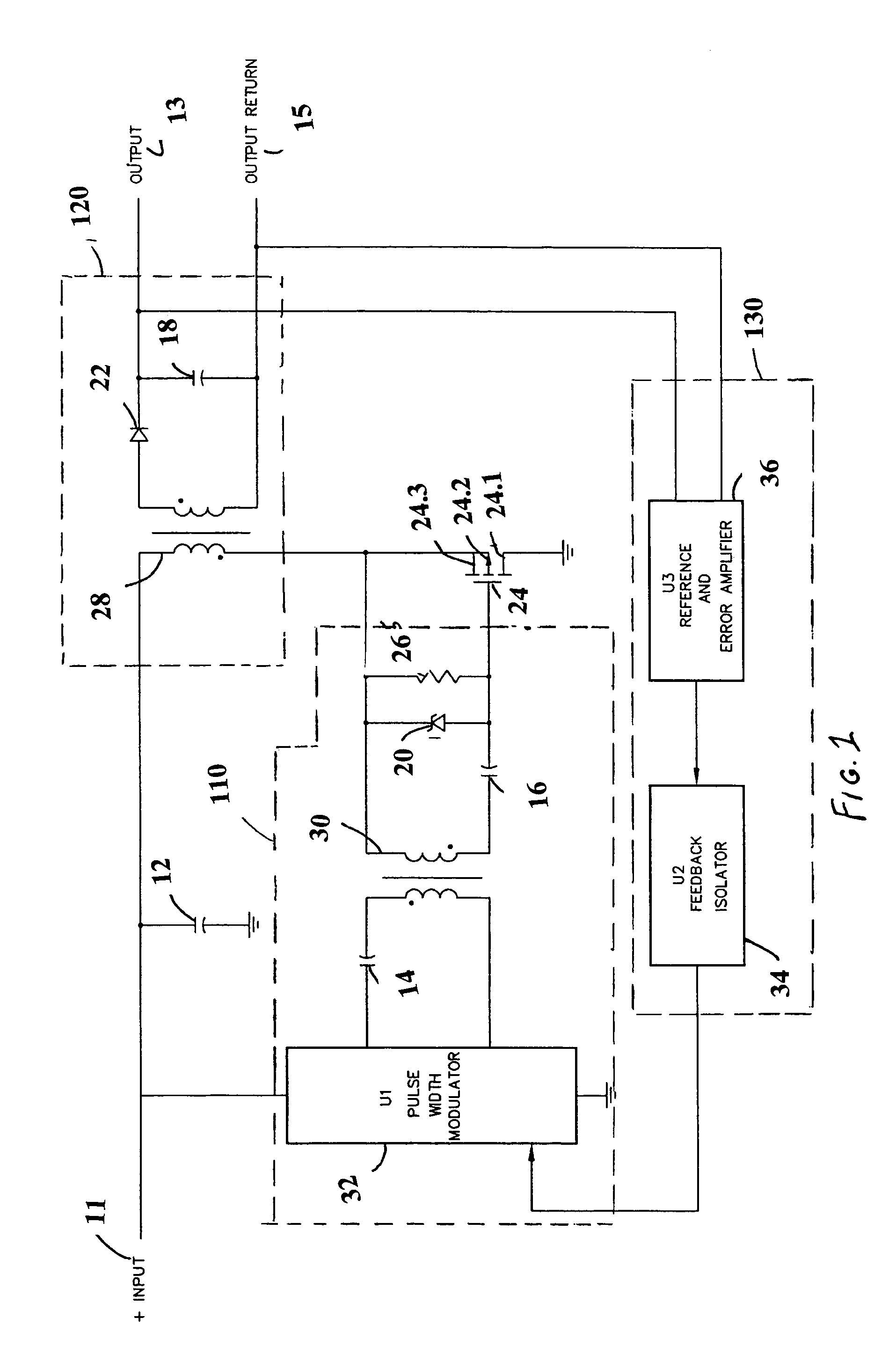 Radiation tolerant electrical component with non-radiation hardened FET