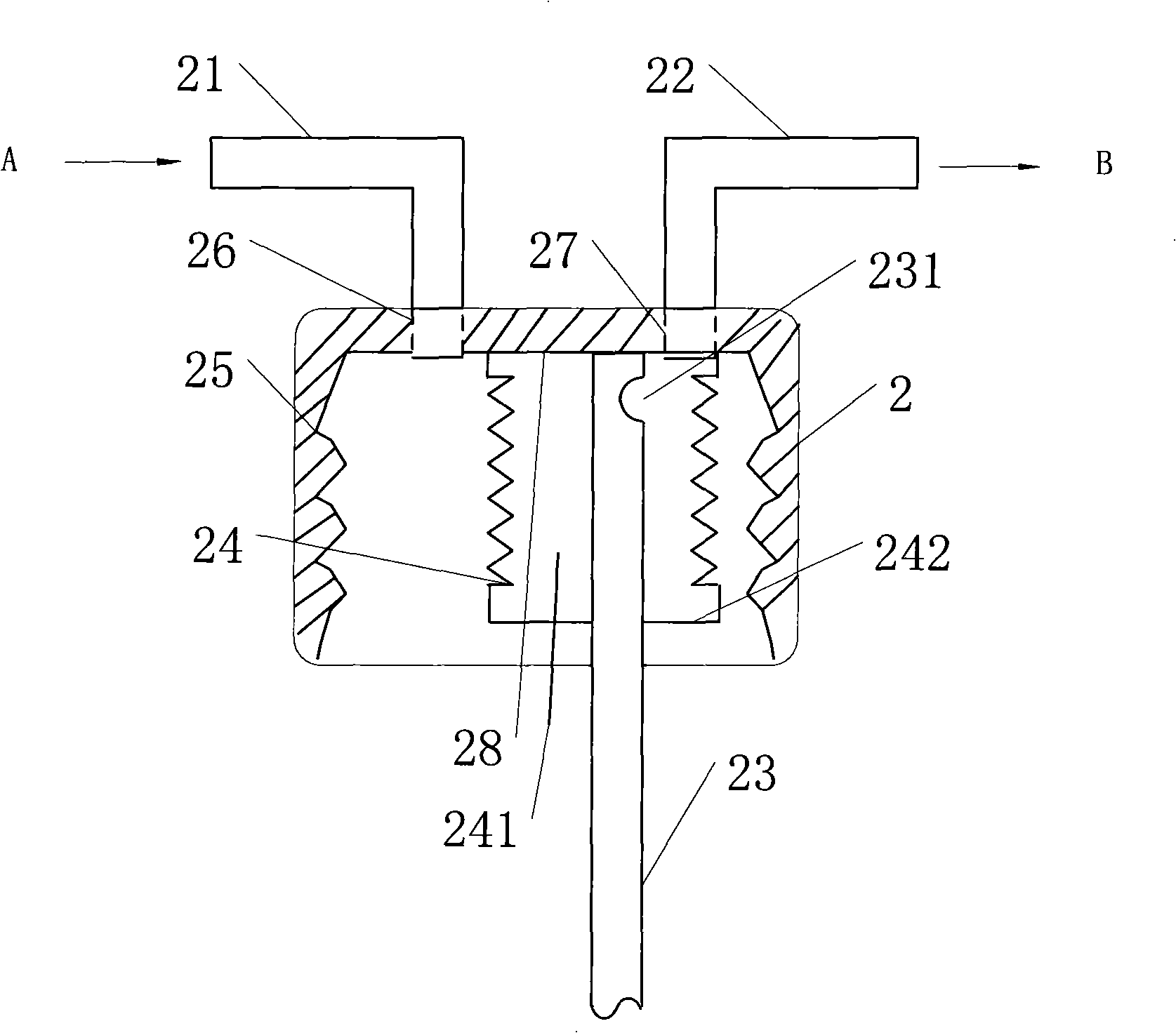 Anti-leakage type photoresist bottle