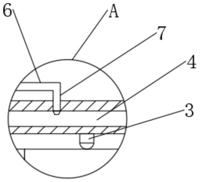 Cooling liquid blowing device for testing automobile battery assembly