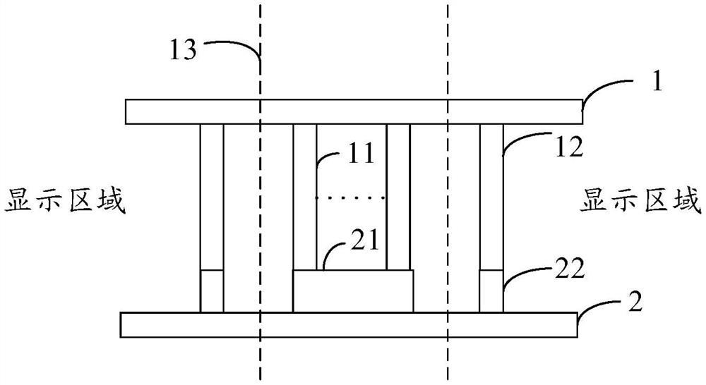 Motherboard of display panel, manufacturer of display panel, and display device