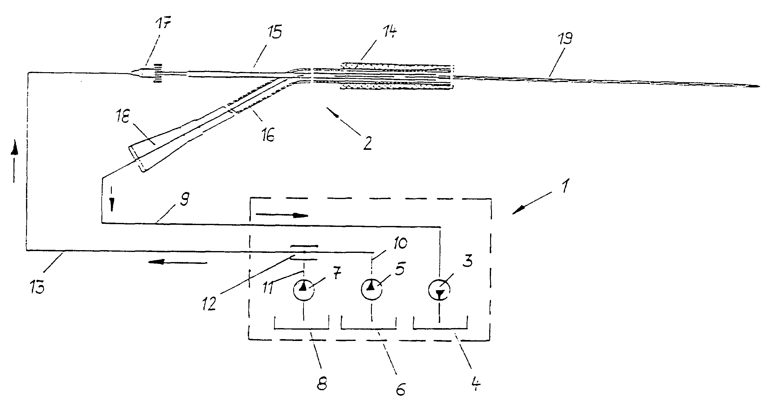 Surgical device for removing tissue cells from a biological structure