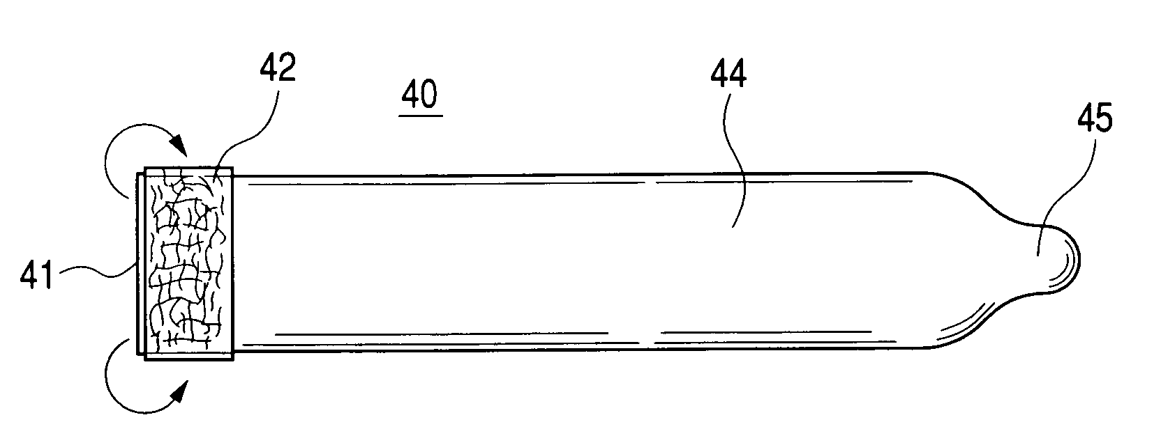 Contraceptive device with wearing aid